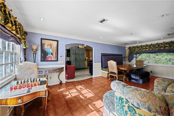 Dining room, Interior, Living room, Recessed Lighting
