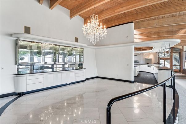 Chandelier, Interior, Wooden Beams, Wooden Ceilings