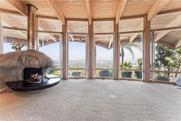 Fireplace, Interior, Sun Room, Wooden Beams, Wooden Ceilings