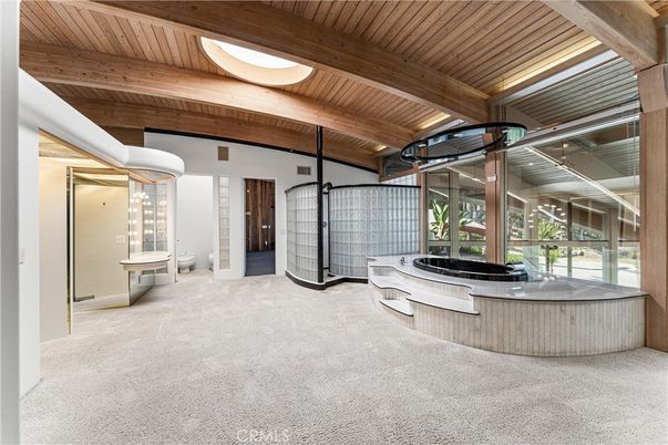 Bathroom, Interior, Wooden Beams, Wooden Ceilings
