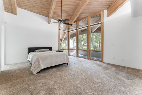 Bedroom, Interior, Wooden Beams, Wooden Ceilings