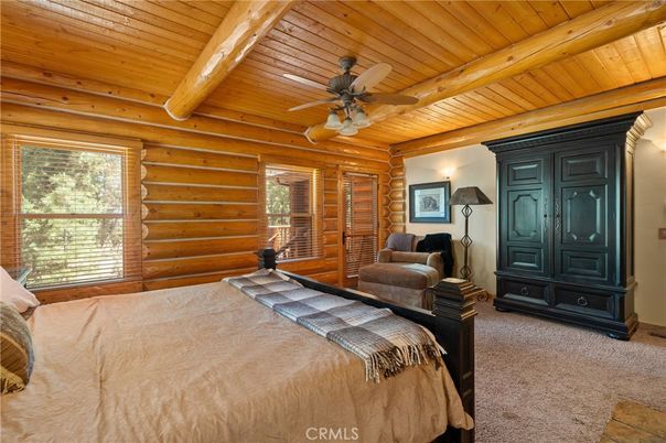 Bedroom, Interior, Wooden Beams, Wooden Ceilings, Wooden Walls