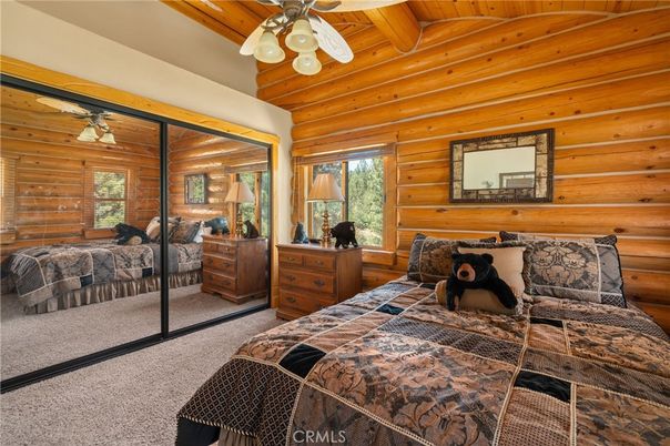 Bedroom, Interior, Wooden Ceilings, Wooden Walls