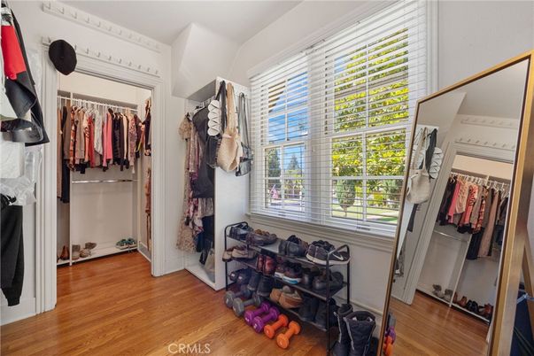 Interior, Walk-in Closets, Wood Texture Flooring