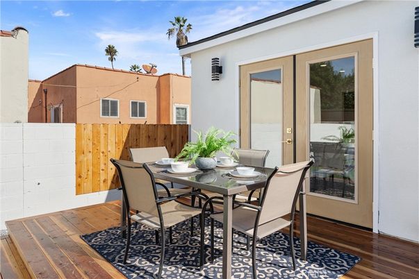 Exterior, Wood Texture Flooring