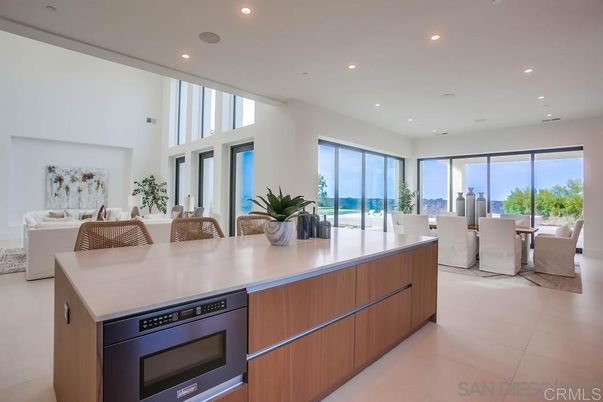 Dining room, Interior, Kitchen, Living room, Recessed Lighting, Stainless Steel Appliances, Water