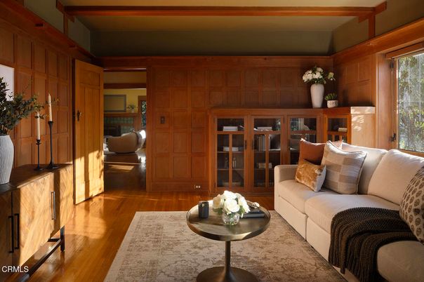 Interior, Living room, Wood Texture Flooring, Wooden Walls
