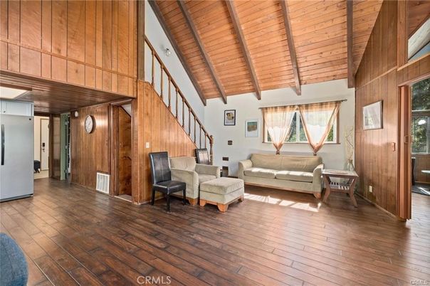 Interior, Living room, Wooden Beams, Wooden Ceilings, Wood Texture Flooring, Wooden Walls
