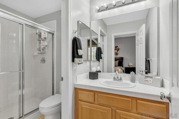 Bathroom, Glass Shower, Interior, Tile Countertops