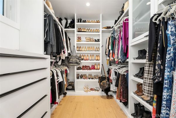 Interior, Recessed Lighting, Walk-in Closets, Wood Texture Flooring