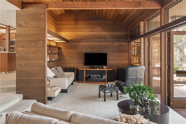 Interior, Living room, Wooden Ceilings, Wooden Walls
