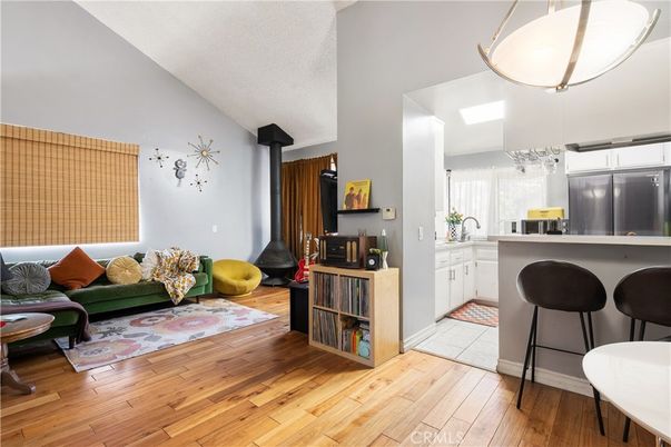 Interior, Kitchen, Living room, Wood Texture Flooring