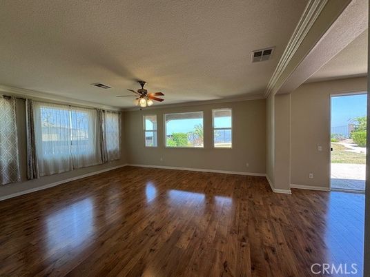 Empty room, Interior, Wood Texture Flooring