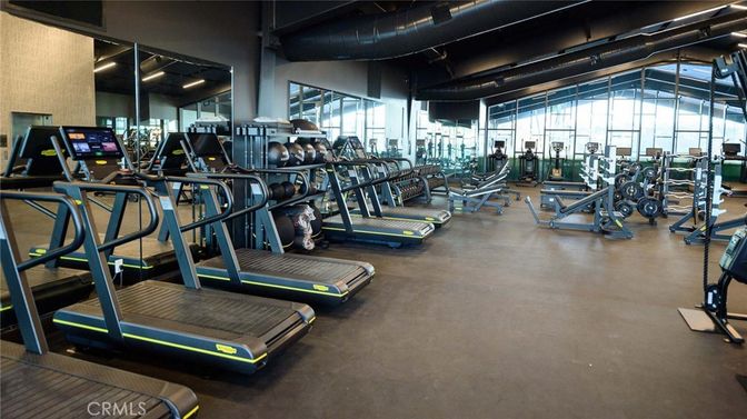 Fitness Equipment, Gym, Interior