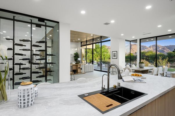 Interior, Recessed Lighting, Wine Storage