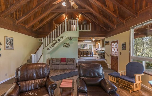 Interior, Living room, Pendant Lights, Wooden Beams, Wooden Ceilings, Wood Texture Flooring