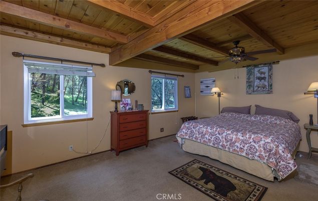 Bedroom, Interior, Wooden Beams, Wooden Ceilings