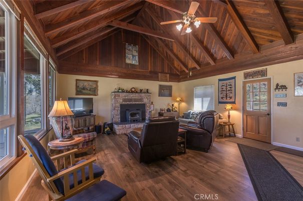 Fireplace, Interior, Living room, Wooden Beams, Wooden Ceilings, Wood Texture Flooring