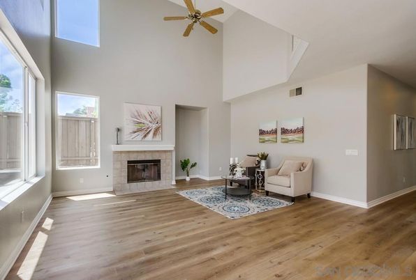 Fireplace, Interior, Living room, Wood Texture Flooring