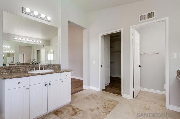 Bathroom, Dual Sink Vanities, Interior, Wood Texture Flooring