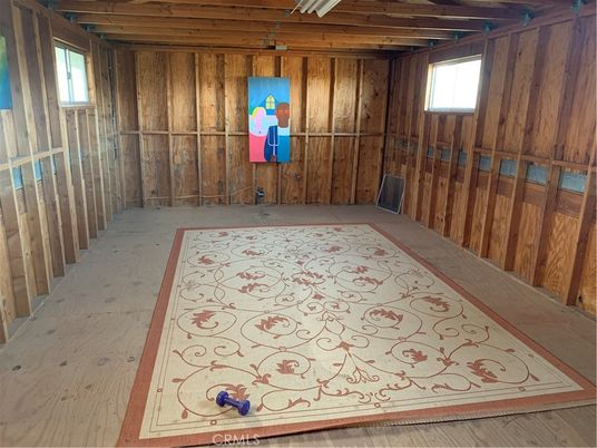 Empty room, Interior, Wooden Beams, Wood Texture Flooring, Wooden Walls