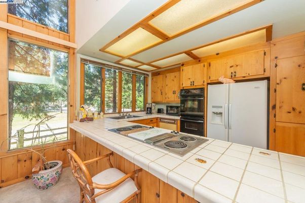 Interior, Kitchen, Tile Countertops