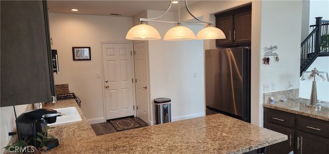 Interior, Kitchen, Pendant Lights, Recessed Lighting