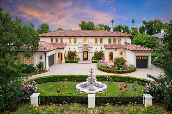 Attached, Backyard, Exterior, Facade, Mediterranean