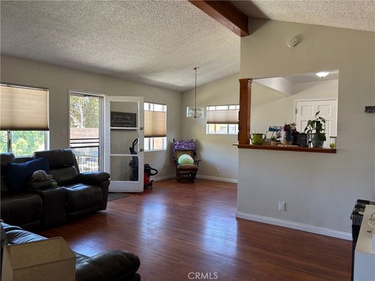 Interior, Living room, Pendant Lights, Wood Texture Flooring