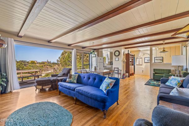 Interior, Living room, Wooden Beams, Wood Texture Flooring