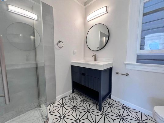 Bathroom, Glass Shower, Interior