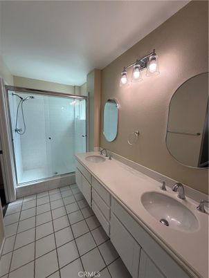 Bathroom, Dual Sink Vanities, Glass Shower, Interior