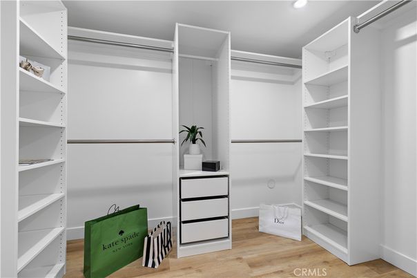 Interior, Recessed Lighting, Walk-in Closets, Wood Texture Flooring