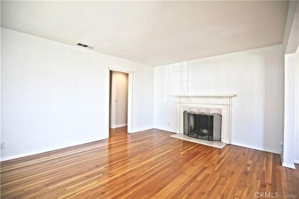 Empty room, Fireplace, Interior, Wood Texture Flooring