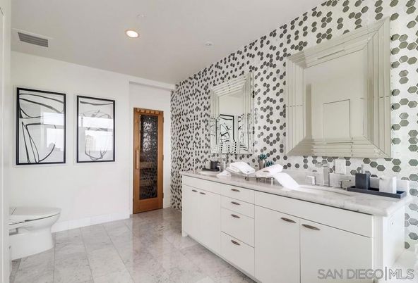 Bathroom, Dual Sink Vanities, Interior, Marble, Recessed Lighting