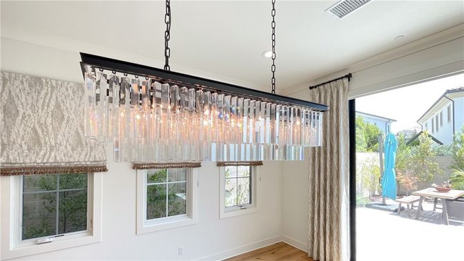 Interior, Pendant Lights, Wood Texture Flooring