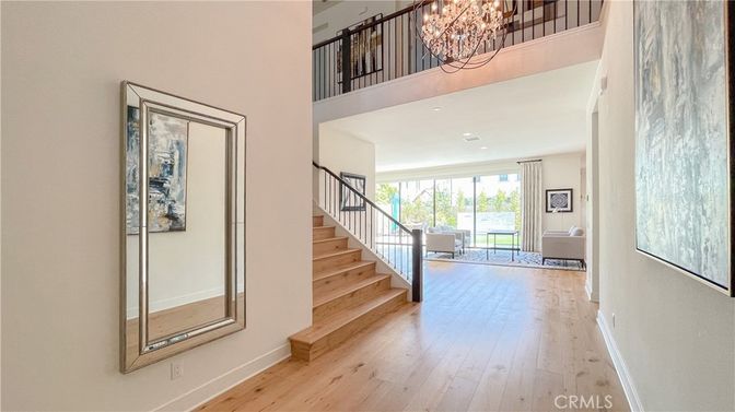 Chandelier, Interior, Recessed Lighting, Wood Texture Flooring