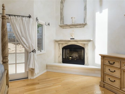 Fireplace, Interior, Wood Texture Flooring