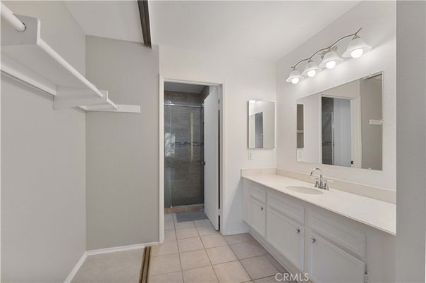 Bathroom, Dual Sink Vanities, Glass Shower, Interior