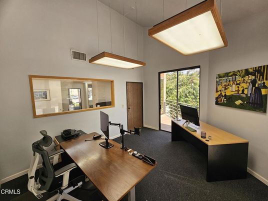 Home Office, Interior, Pendant Lights