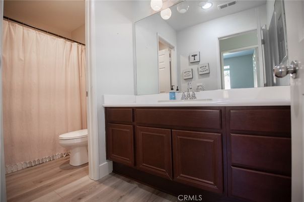 Bathroom, Interior, Wood Texture Flooring