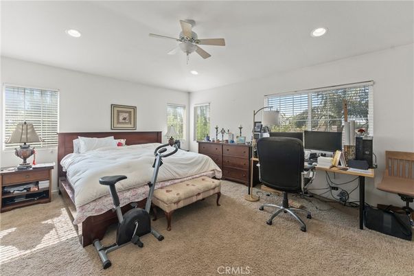 Bedroom, Home Office, Interior, Recessed Lighting