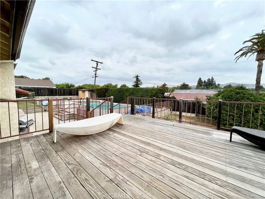 Backyard, Exterior, Wood Texture Flooring