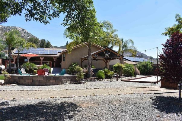 Backyard, Exterior, Solar Panels