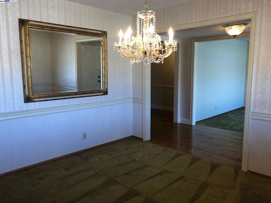 Chandelier, Empty room, Interior, Wood Texture Flooring