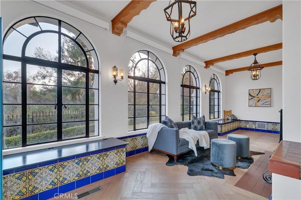 Interior, Wooden Beams, Wood Texture Flooring
