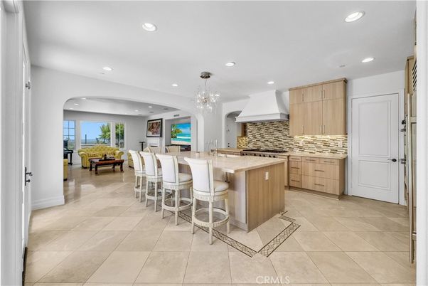Chandelier, Interior, Kitchen, Recessed Lighting