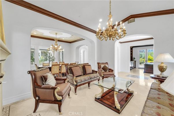 Chandelier, Dining room, Interior, Living room, Recessed Lighting