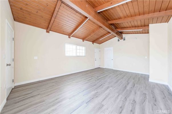 Empty room, Interior, Wooden Beams, Wooden Ceilings, Wood Texture Flooring