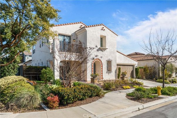 Attached, Exterior, Facade, Spanish Mediterranean